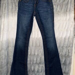 KAJM Boot Cut fit Size 1 Classic Blue Women's Jeans